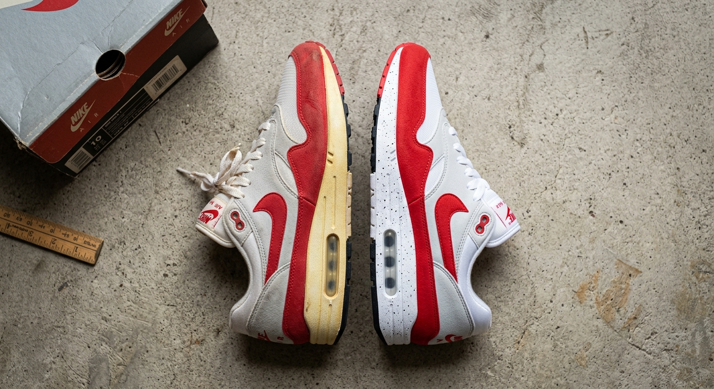 Air Max 1 Originale vs Remakes: Hvordan kender du forskellen?