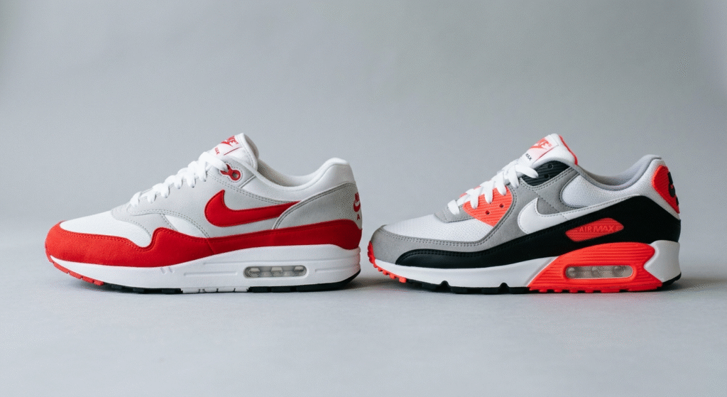 Nike Air Max 1 vs Air Max 90: Hvilken model passer til dig?