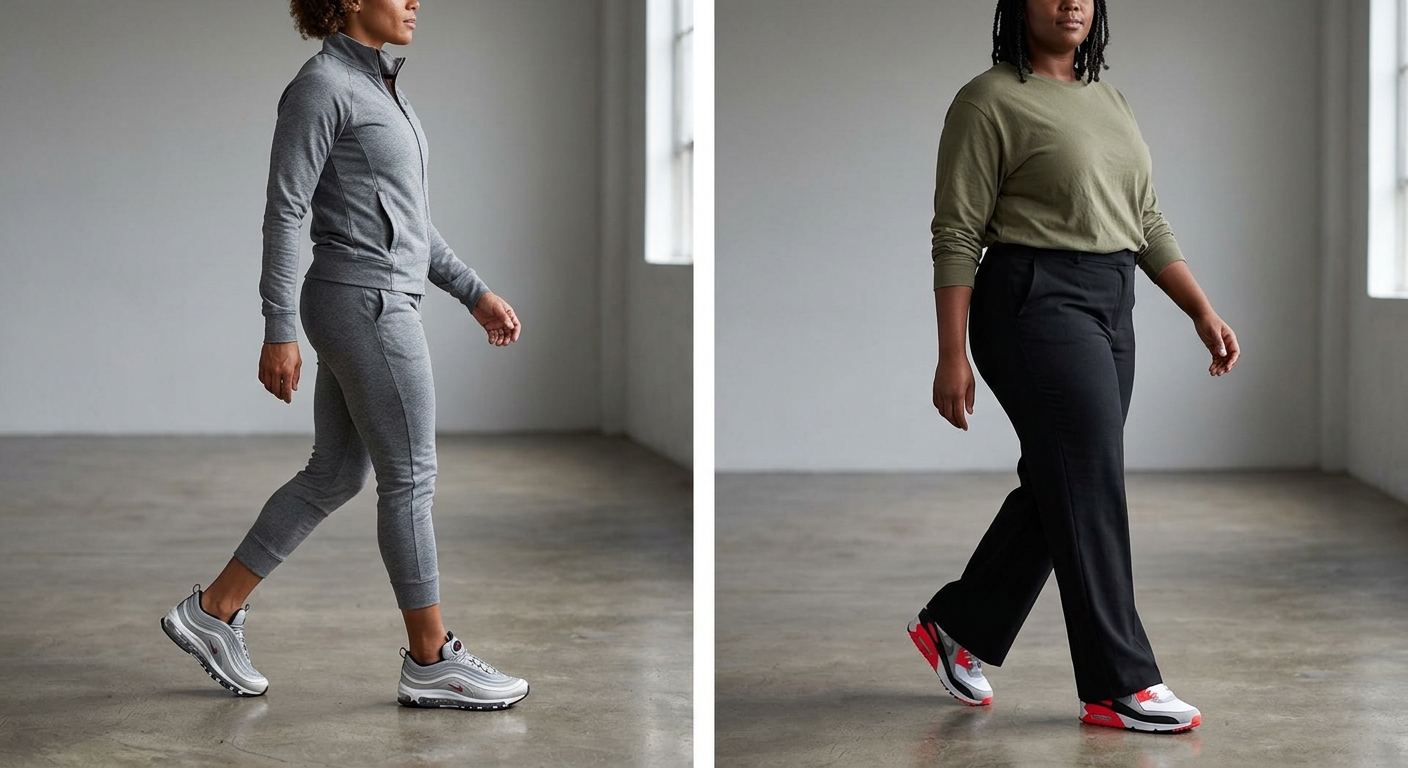 Air Max til forskellige kropsbygninger: Hvilken model flatterer mest?